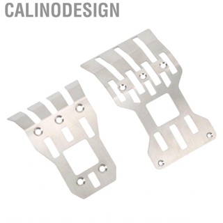 Calinodesign RC Car Chassis Armors Stainless Steel Skid Plates Accessory