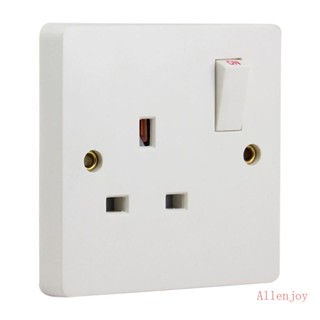 Joy เต้าเสียบปลั๊กไฟ แบบสวิตช์เดี่ยว UK