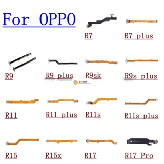 Guoyin- ของแท้ บอร์ดพอร์ตชาร์จ USB สําหรับ OPPO R7 R9 R9sk R11 R11s Plus R15 R15x R17 Pro