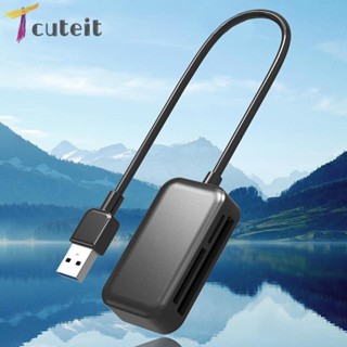 Tcuteit 3 in 1 อะแดปเตอร์การ์ดหน่วยความจํา 2TB สําหรับ PC แล็ปท็อป