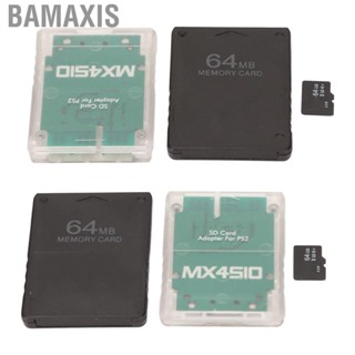 Bamaxis Memory Card   Adapter Exquisite Replacement ABS with 64G FMCB 64MB Game for Consoles