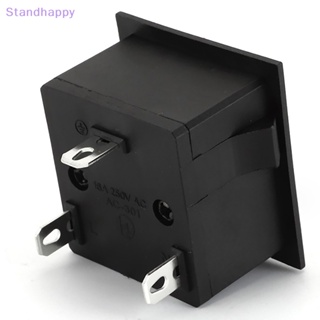 Standhappy ซ็อกเก็ตไฟฟ้า AC 16A 250V US UK AU EU สีดํา