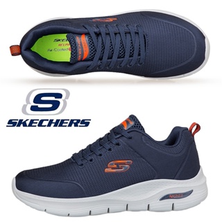 Skechers_ GOWALK ArchFit รองเท้าผ้าใบลําลอง พื้นหนา ทนต่อการเสียดสี เหมาะกับการเล่นกีฬากลางแจ้ง แฟชั่นสําหรับผู้ชาย และผู้หญิง