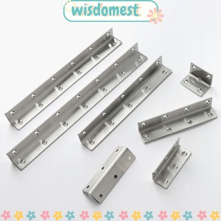 Wisdomest ตัวยึดมุมเฟอร์นิเจอร์ สเตนเลส รูปตัว L 90 องศา