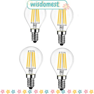 Wisdomest หลอดไฟ LED สีขาวอบอุ่น 2700K