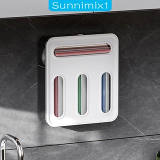 [Sunnimix1] ถุงเก็บอาหาร ฟิล์ม แซนวิช 4 ช่อง ใช้ซ้ําได้ สําหรับห้องครัว ลิ้นชัก