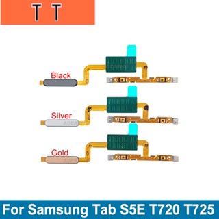  สายเคเบิลเซนเซอร์ปุ่มโฮม ลายนิ้วมือ อะไหล่ซ่อมแซม สําหรับ Samsung Galaxy S5E T720 T725