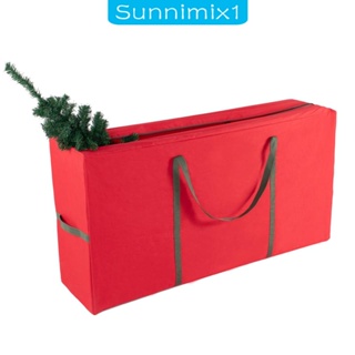 [Sunnimix1] กระเป๋าเก็บต้นคริสต์มาส แบบมีซิป พร้อมที่จับ ขนาดใหญ่ สําหรับงานแต่งงาน ปาร์ตี้ เทศกาล