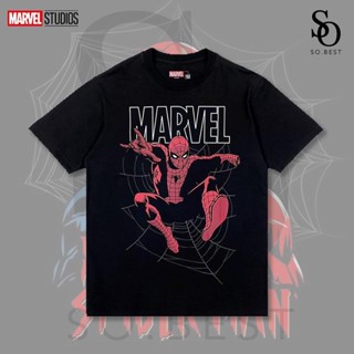 เสื้อยืด Marvel Spiderman3 สกรีนหน้า (ลิขสิทธิ์แท้ มาร์เวล)