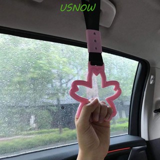 Usnow แหวนดึงมือ พลาสติก ติดกันชนหลังรถยนต์ สไตล์เรโทร สําหรับแขวนตกแต่ง