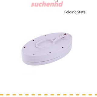 Suchenhd ราวตากผ้า พร้อมคลิปหนีบ 18 ชิ้น 360° ตะขอพลาสติก หมุนได้ แบบพกพา ทนทาน สีชมพู สําหรับตากชุดชั้นใน ถุงมือ ผ้าขนหนู