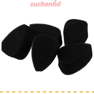 Suchenhd 10 ชิ้น มืออาชีพ ฟองน้ําสี, กลีบดอกไม้สีดํา ฟองน้ําทาหน้า, กลีบดอกไม้ ระบายสีใบหน้า ศิลปะ ฟองน้ํา ความหนาแน่นสูง หยดน้ําตา แต่งหน้า ฟองน้ําทาสีร่างกาย ใบหน้า