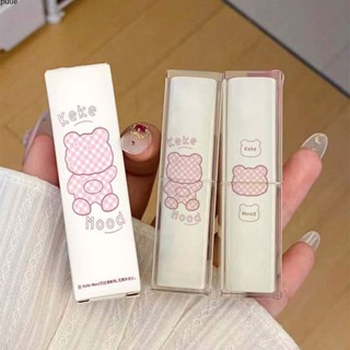 KeKeMood Bear ลิปสติก Sunrise นมชา Frozen Mirror กันน้ำ Lip แต่งหน้า Multicolor Moisturizing lip gloss ไม่ติดถ้วยเหงื่อ puueqg