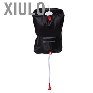 Xiulo Solar Shower Bag  20L Adjustable Switch Large  Foldable Camping for Outdoor