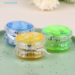 【tuilieyfish】โยโย่พลาสติก มีไฟกระพริบ LED ขนาดมินิ ของเล่นสําหรับเด็ก【IH】