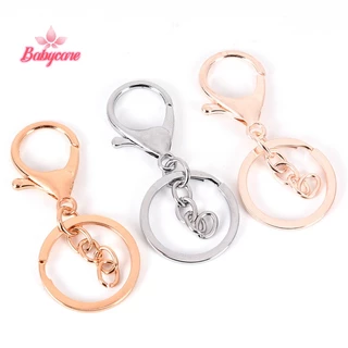 BYCE> 10 ชิ้น DIY พวงกุญแจเครื่องประดับกุ้งก้ามกรามพวงกุญแจทําผลการค้นหาใหม่