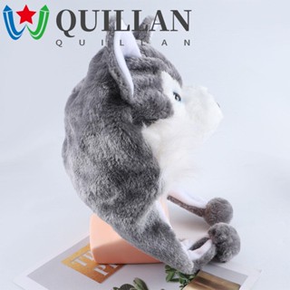 Quillan หมวกเด็กน่ารัก ขายดี หมวกแก๊ปเด็ก ลายสัตว์ หมวกหมาป่านุ่ม ของเล่น