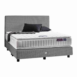 Koncept furniture ที่นอน Lotus รุ่น Regis II ขนาด 6 ฟุต แถมฟรีหมอนหนุน 2 ใบ (183x198x20 ซม.)