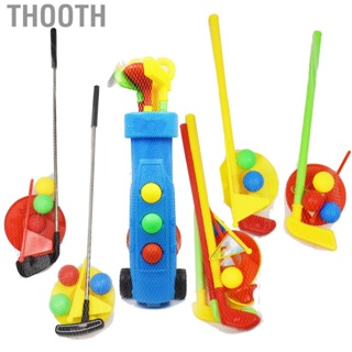 Thooth Kids Golf Toy  Safe Putting Stick Practice Hole Toddler Set for Outdoor