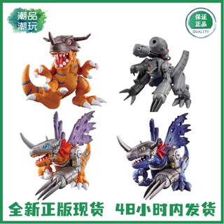 [ของแท้] Bandai Digimon DYNAMOTION Tyrannosaurus Beast ฟิกเกอร์ยางนิ่ม โลหะ รูปมังกร Tyrannosaurus Beast Evil MS45