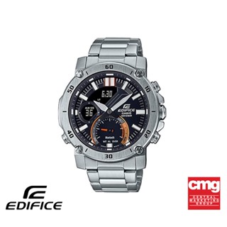 CASIO นาฬิกาข้อมือผู้ชาย EDIFICE รุ่น ECB-20D-1ADF วัสดุสเตนเลสสตีล สีดำ