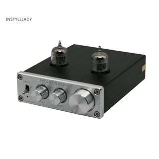 Instylelady FX-Audio Tube-03 เครื่องขยายเสียง 6K4 ท่อสูญญากาศ ปรับเสียงแหลม เบส มินิ HiFi เครื่องขยายเสียงบัฟเฟอร์ RCA พรีแอมป์ สําหรับห้องนั่งเล่น