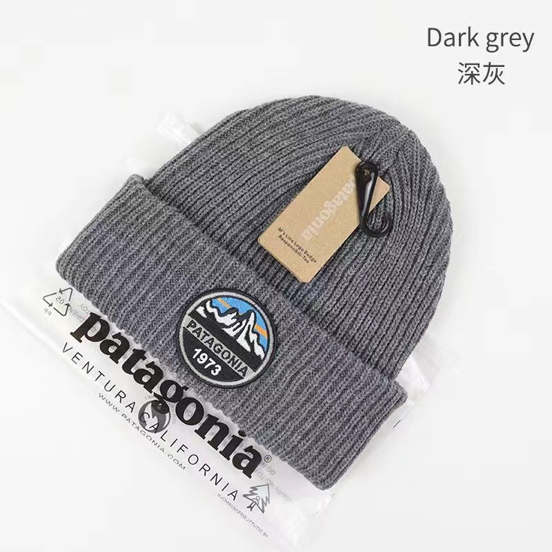 ready Stock หมวกถักนิตติ้ง หมวกทําด้วยผ้าขนสัตว์ หมวกเย็น หมวกบีนนี่ สไตล์ฮิปฮอป