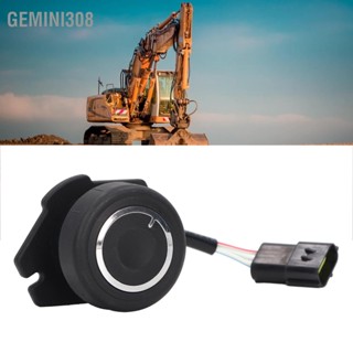 Gemini308 การใช้ตัวเลือกสวิทช์ 300661-00004 ABS 3 Pinคันเร่งมอเตอร์ลูกบิดสำหรับDaewoo Excavator DH80 DH150 DH220 DH225