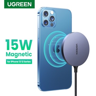 Ugreen อุปกรณ์ชาร์จแม่เหล็กไร้สาย สําหรับ iPhone 12 13 Series