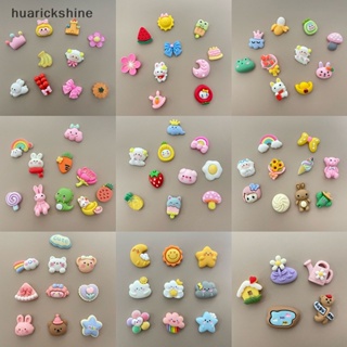 Huarickshine^^ สติกเกอร์เรซิ่น PVC ลายการ์ตูนแก้วน้ํา 3D สําหรับติดตกแต่งตู้เย็น DIY 10 ชิ้น