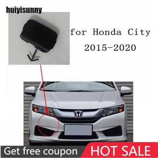 Hys ฝาครอบตะขอลากจูง ติดกันชนหน้า สําหรับ Honda City 2015 2016 2017 2018 2019 2020