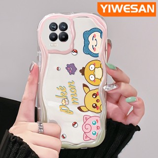 เคสโทรศัพท์มือถือแบบนิ่ม ใส กันกระแทก ลายการ์ตูนโปเกม่อน สําหรับ Realme 8 5G 8s 5G Q3i V13 5G Narzo 30 Q3