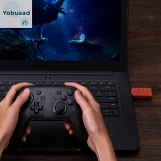 [Yobusad.th] อะแดปเตอร์รับสัญญาณไร้สาย USB สําหรับจอย PS3 PS4 PS5