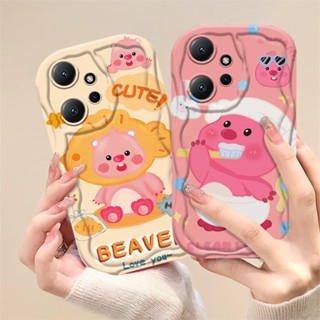 เคสโทรศัพท์มือถือ TPU นิ่ม ลายคลื่น 3D สําหรับ Redmi A2 A1 Note 12 Pro Redmi10 9 12C 10C 9A Note10 Note11 Note8 Note9s POCO X5 X3 NFC M3 Pro X3 GT HOSTR