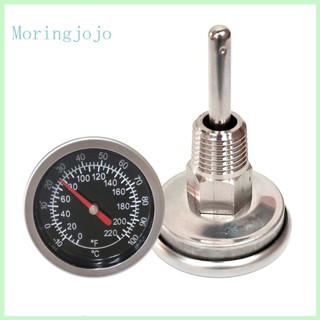 Jojo 1 4 NPT เครื่องวัดอุณหภูมิข้อต่อเกลียว -10-100℃ กาต้มน้ํา 0-220oF สําหรับหม้อไอน้ํา