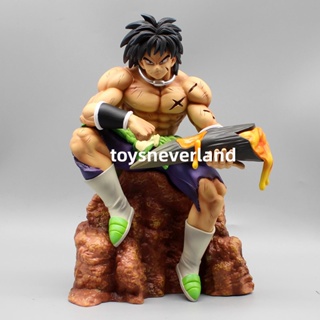 โมเดลฟิกเกอร์ Pvc รูปปั้น Dragon Ball Z Broly Dbz Broli ขนาด 24 ซม. ของเล่นสะสม สําหรับเด็ก