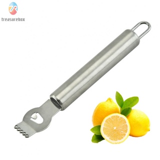 【TRSBX】Replacement Peeler Zester Grater Stainless Steel 16.3cmx2.5cm Cocktails