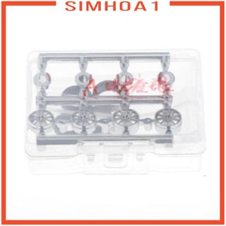 [Simhoa1] ขอบล้ออัลลอย สเกล 1/64 และยาง สําหรับรถบังคับวิทยุ