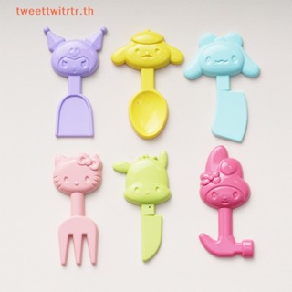 Trwitr กิ๊บติดผมเรซิ่น ลายการ์ตูน Kuromi Cinnamoroll Melody Purin Pochacco อุปกรณ์เสริม สําหรับครัวเรือน