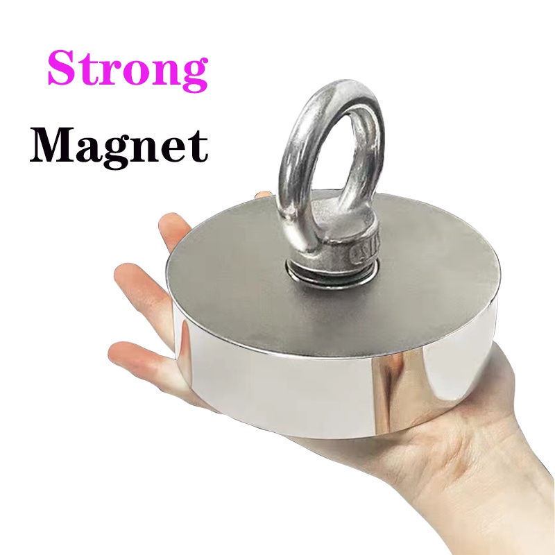 SupeR Neodymium Magnet Powerful Sheep Eye Magnets Catch Hook Rescue Magnetic Holder Pulling Assembly