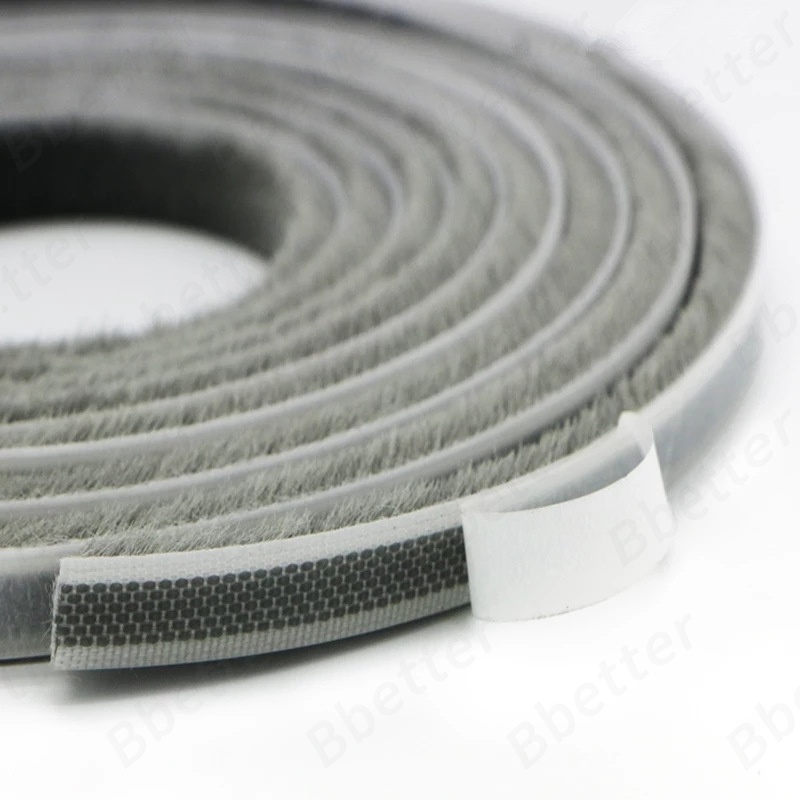 พร้อมส่🏡 5เมตร เทปซีลขอบประตู เทปสักหลาด กันกระแทก ลดเสียงรบกวน กันฝุ่น กันแมลง - รูปที่ 6