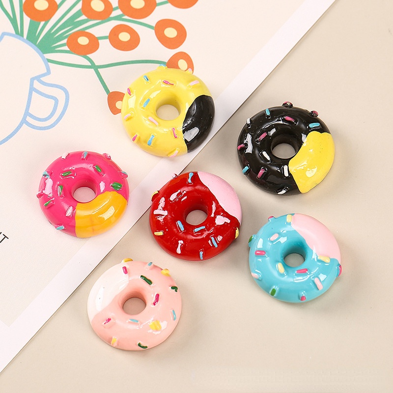 น่ารัก Dunkin Donut ออกแบบ Jibits ช็อกโกแลต Candy Jibitz designks ขนมอาหาร jibits Charm สําหรับผู้หญ
