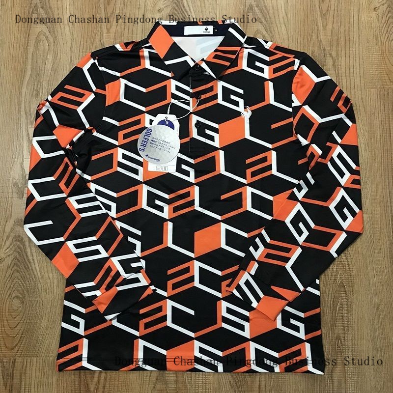 พร้อมส่ง เสื้อยืดแขนยาว แบบยืดหยุ่น แห้งเร็ว ลาย Lekak Rooster Golf สไตล์ญี่ปุ่น และเกาหลี แฟชั่นสําหรับผู้ชาย 2023