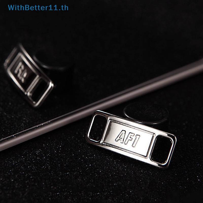 Better เชือกผูกรองเท้า AF1 แฟชั่น อุปกรณ์เสริม สําหรับรองเท้า 2 ชิ้น