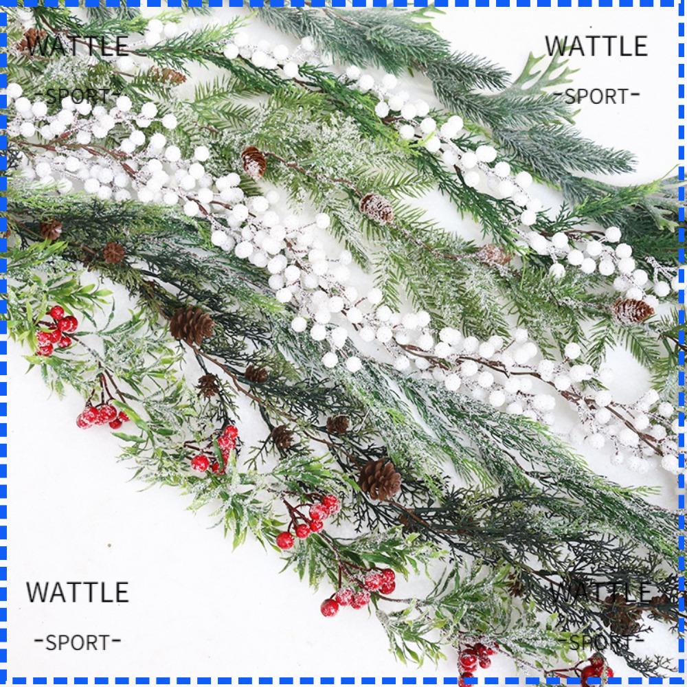 Wattle พวงมาลัยแขวนตกแต่งต้นคริสต์มาส