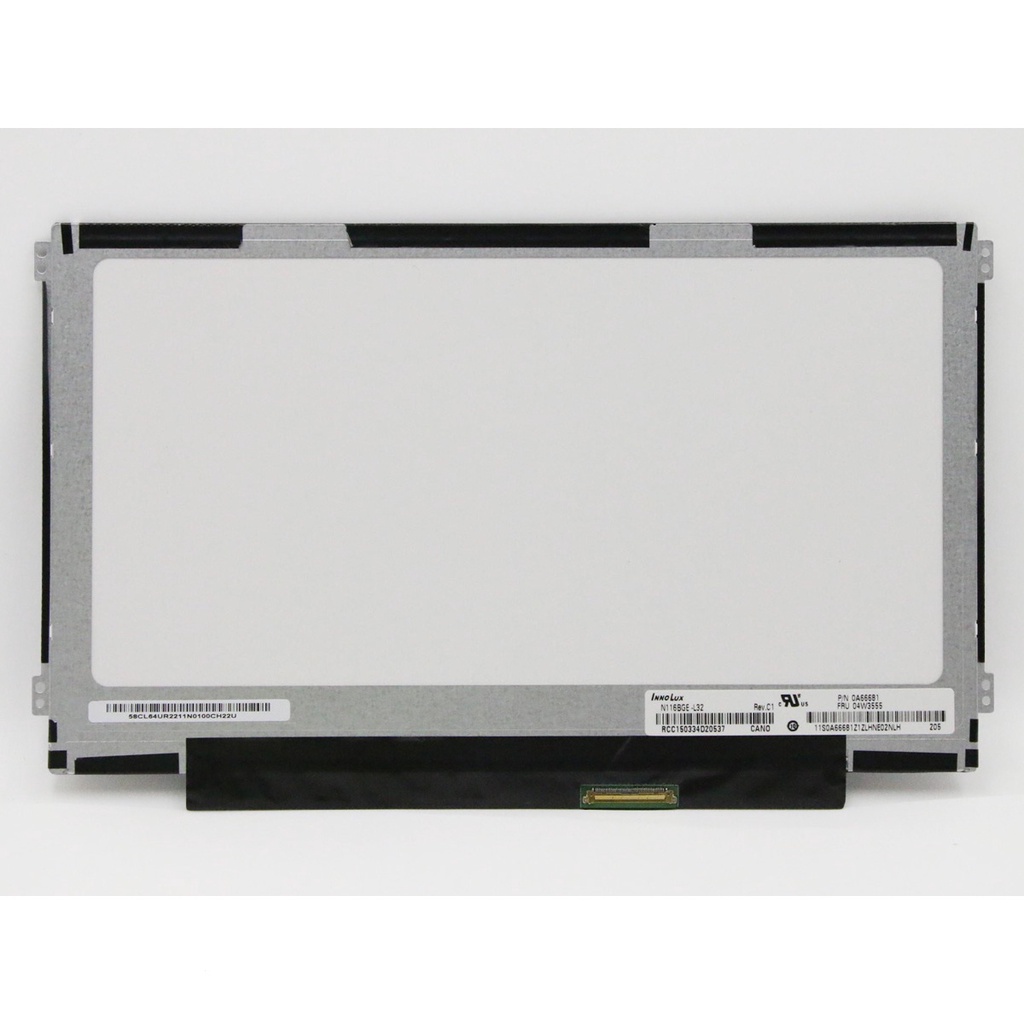 11.6 "หน้าจอแล็ปท็อป N116BGE-L32 L42 B116XW03 LTN116AT07 M116NWR1 R3 สําหรับ Lenovo S20-30 ThinkPad 