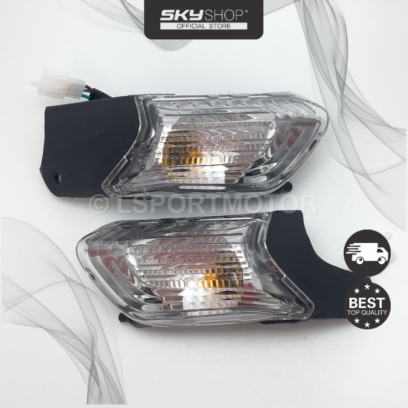 HONDA EX5 DREAM110 ป้ายหน้า (R/L) EX5DREAM110 DREAM 110 SIGNAL LAMP ASSY DEPAN (S)