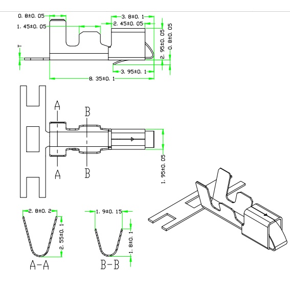 10 ชุด JST SM Connector Plug Pitch 2.54 มม.หญิงและชาย + เทอร ์ มินัล SM-2P SM-2R JST SM2.54 2/3/4/5/6/7/8 P Pin