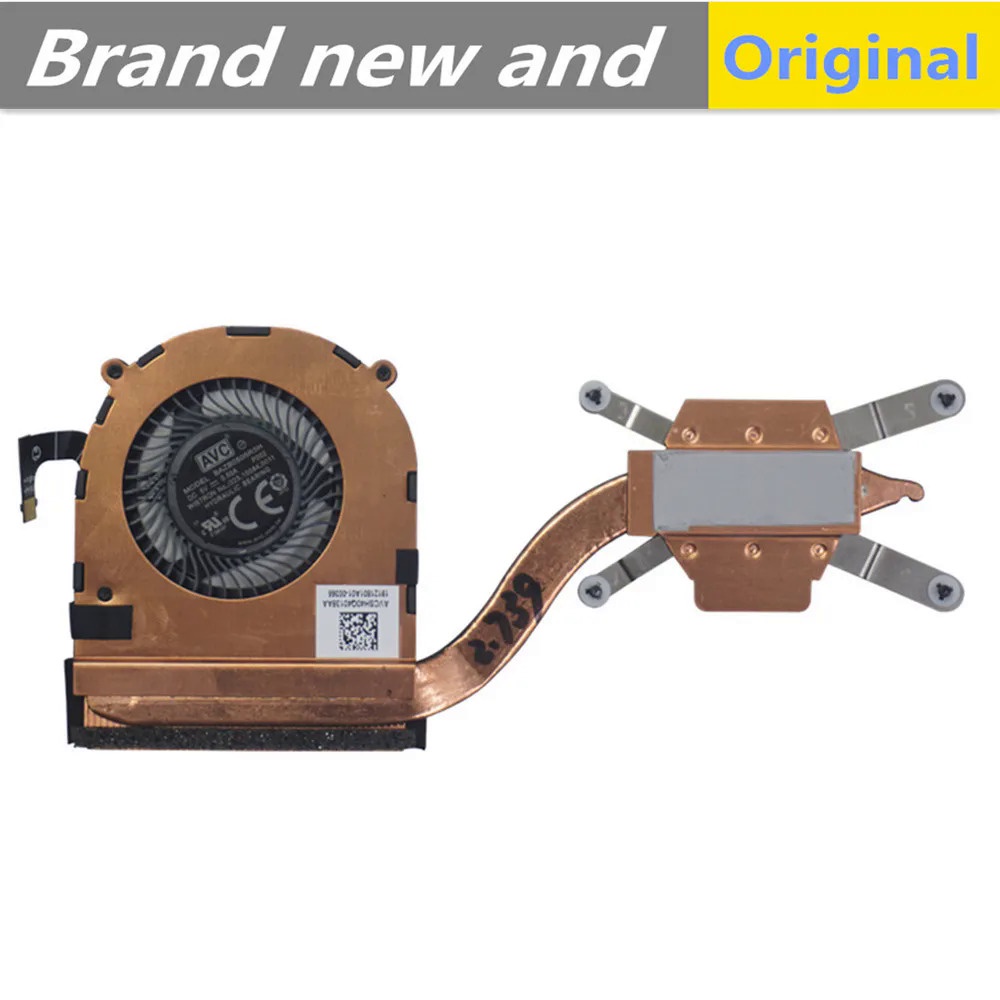 CPU Cooler พัดลมระบายความร้อนฮีทซิงค์สําหรับ Lenovo ThinkPad X1 โยคะ 2nd 3rd แล็ปท็อป 01AX999 01AX83