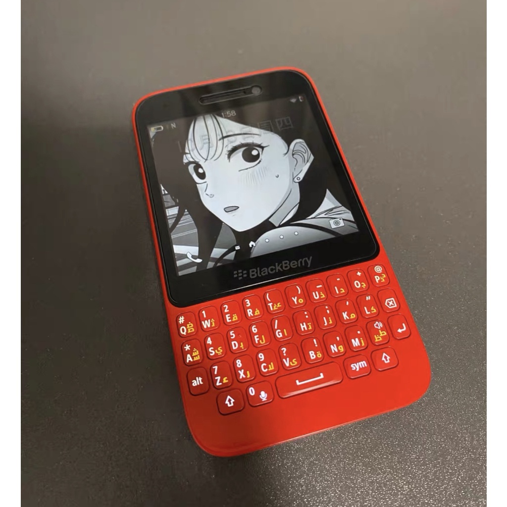 Blackberry Q5 4G โทรศัพท์มือถือ 3.1 “8GB ROM GSM 3G 5MP WIFI GPS QWERTY คีย์บอร์ด